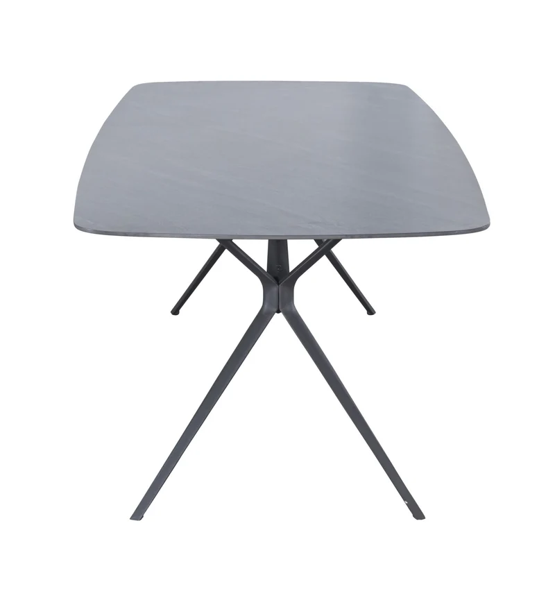 Gartentisch grau, Esstisch grau, Outdoortisch grau, Länge 240 cm