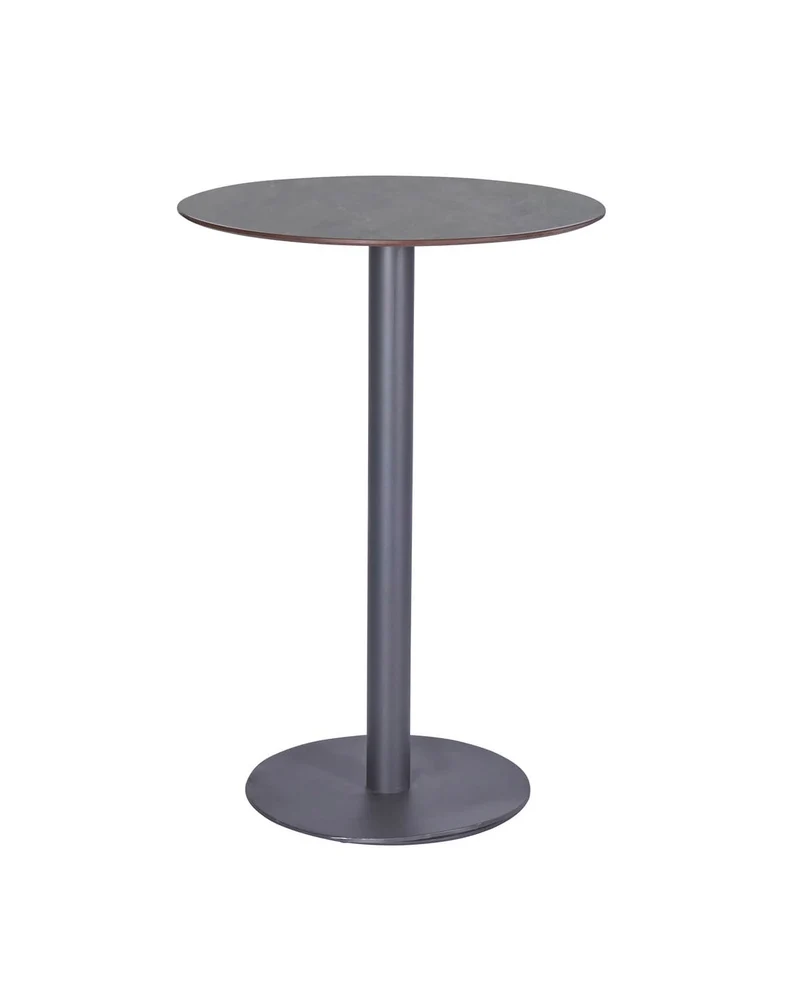 Bartisch rund anthrazit, Bartisch anthrazit, Durchmesser 70 cm