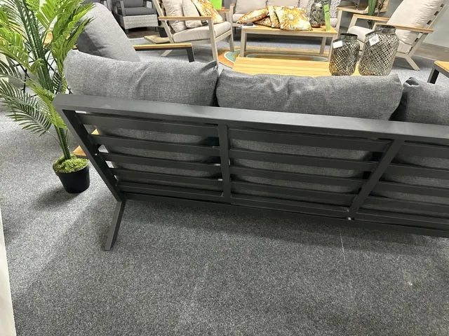 Set 5 teiliges Loungeset anthrazit