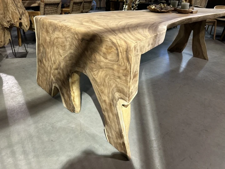 Esstisch Holz massiv, Tisch Massivholz, Länge 325 cm