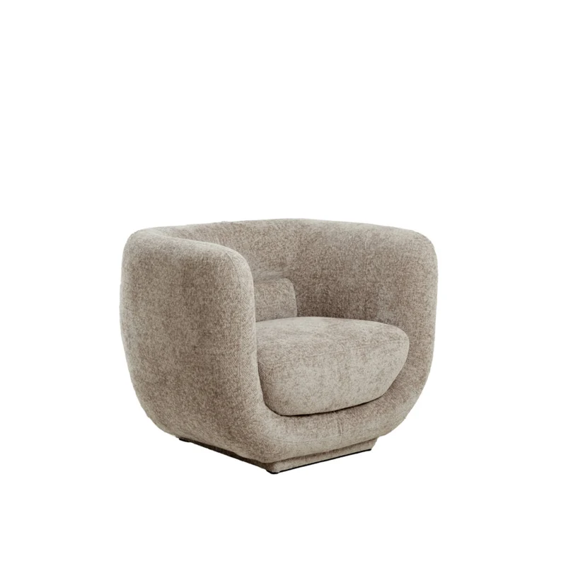 Sessel beige, Sessel braun