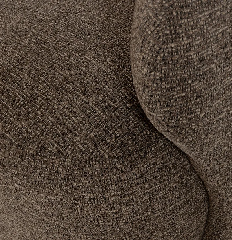 Sessel drehbar braun, drehbarer Sessel braun gepolstert