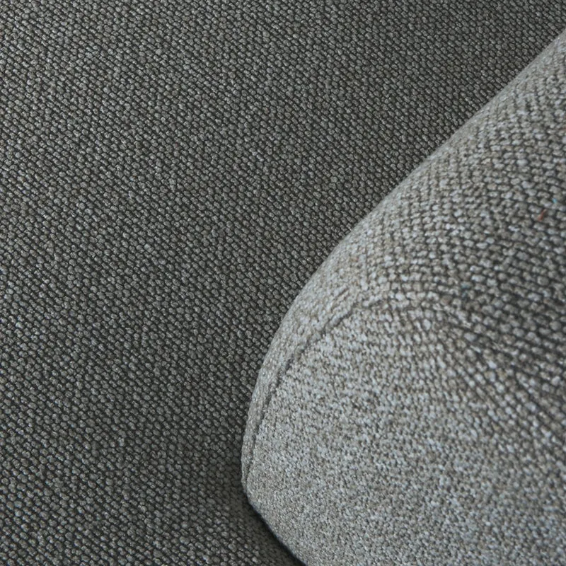 Sofa halbrund grau, rundes Sofa modern, Lounge-Sofa halbrund, Breite 350 cm