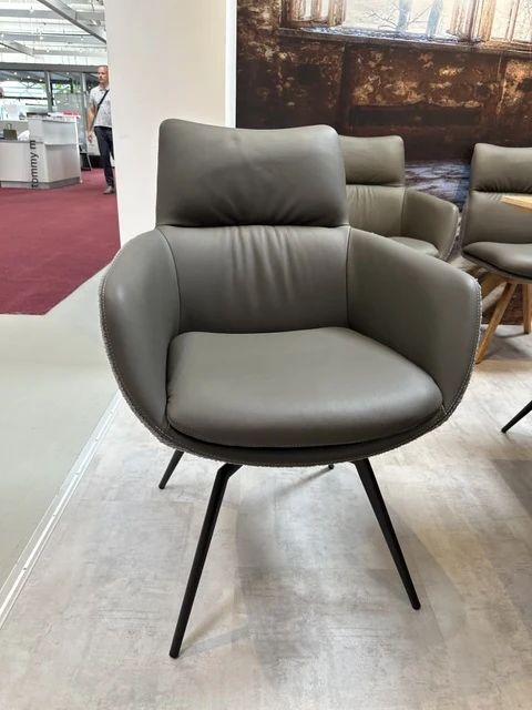 Stuhl grau drehbar, Esszimmerstuhl drehbar grau