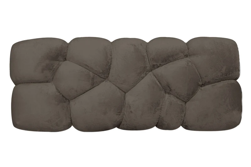 Sitzbank taupe, Bank taupe, Länge 160 cm