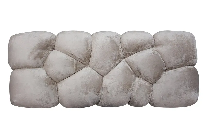 Sitzbank beige, Bank beige, Länge 160 cm