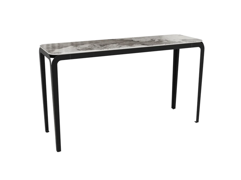Konsole Keramik, Wandtisch Keramik, Konsole mir Keramikplatte, Breite 120 cm