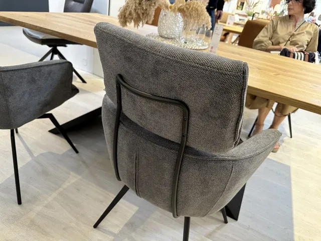 Stuhl grau drehbar, Esszimmerstuhl drehbar grau