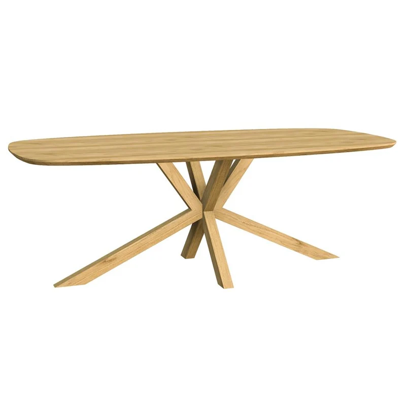 Esstisch Massivholz, Tisch Holz Akazie, Länge 200 cm