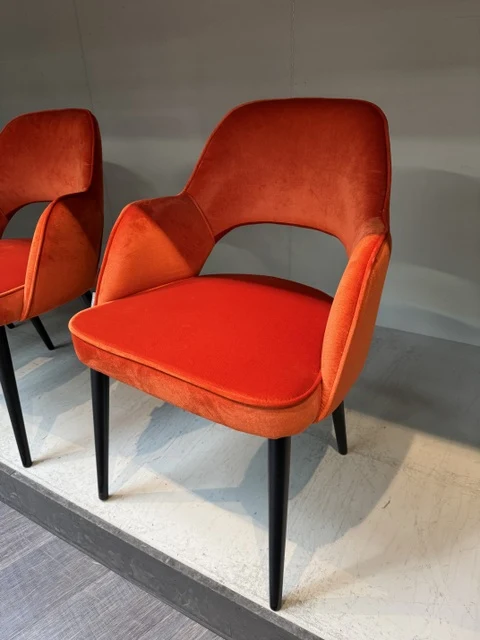 Stuhl orange, Esszimmerstuhl orange