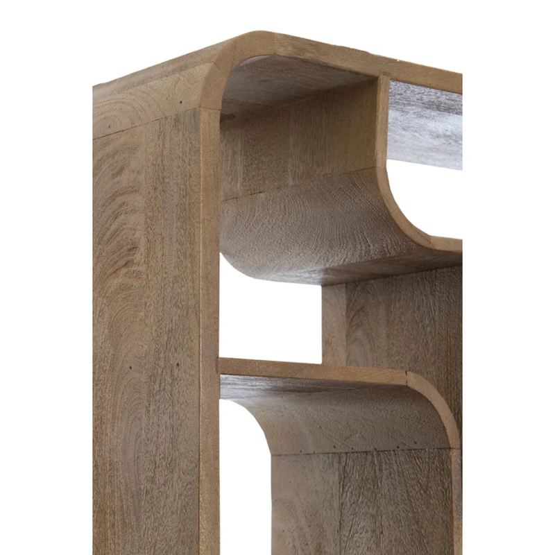 Regal braun Holz, Holzregal braun, Breite 100 cm
