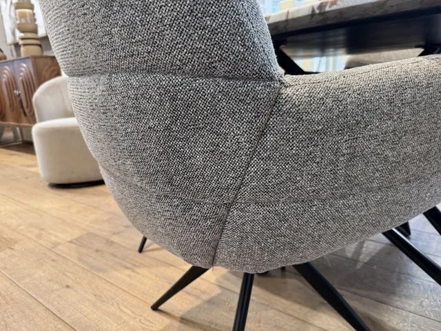 Stuhl grau, drehbarer Stuhl grau