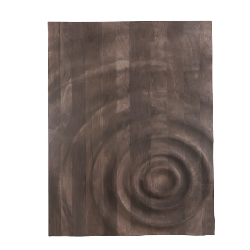 Wandpanel braun Holz, Wandbild Farbe braun, Maße 100x130 cm