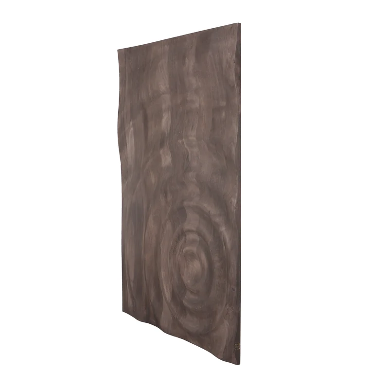Wandpanel braun Holz, Wandbild Farbe braun, Maße 100x130 cm