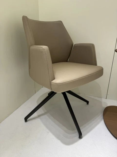 Stuhl taupe drehbar, Esszimmerstuhl taupe