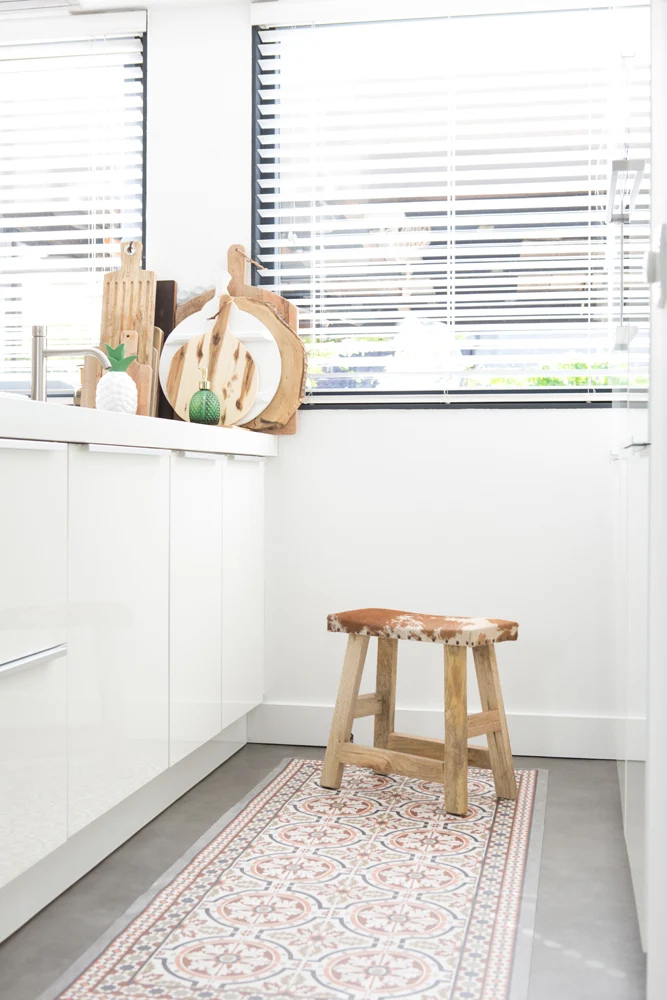 Hocker Kuhfell, Sitzhocker braun Kuhfell