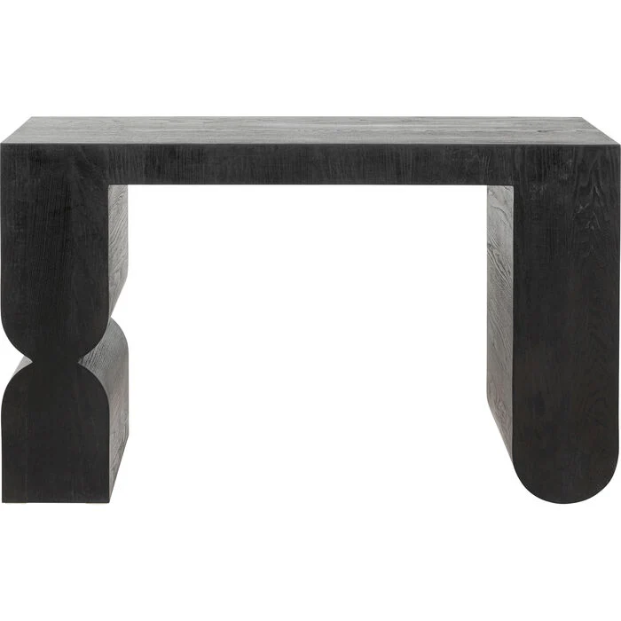 Konsole schwarz, Wandtisch schwarz, Breite 120 cm