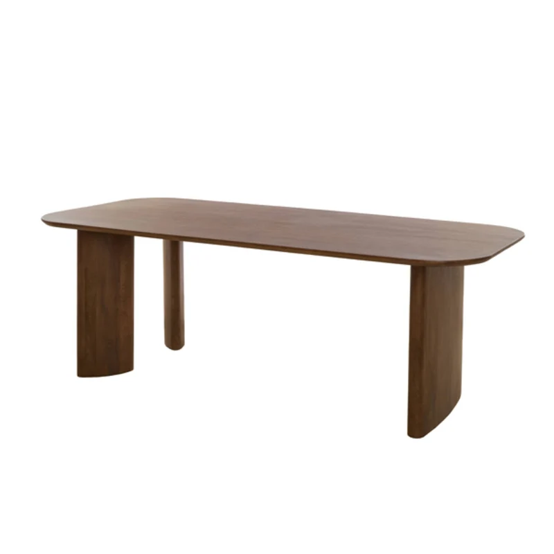 Esstisch braun Holz Akazie, Tisch braun Holz, Länge 220 cm