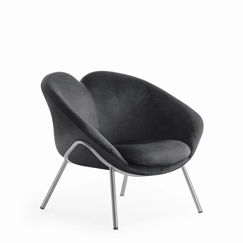 Sessel anthrazit-grau modern