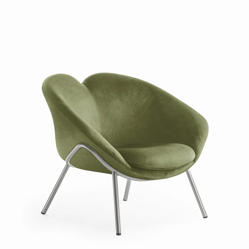 Sessel grün-grau modern
