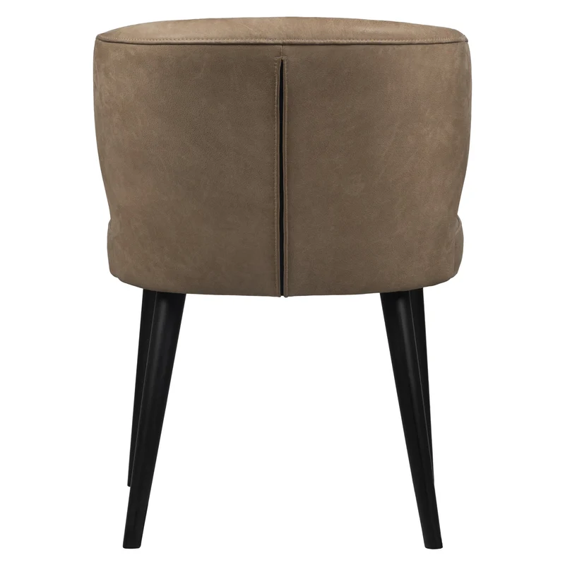 Stuhl taupe Leder, Esszimmerstuhl taupe Leder