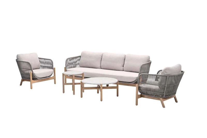 Gartenlounge taupe-grau
