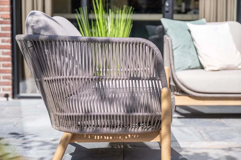 Gartenlounge taupe-grau