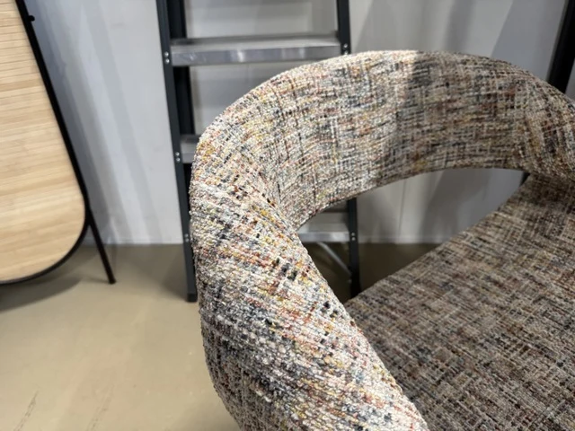 Stuhl Multicolor, gepolsterter Stuhl taupe