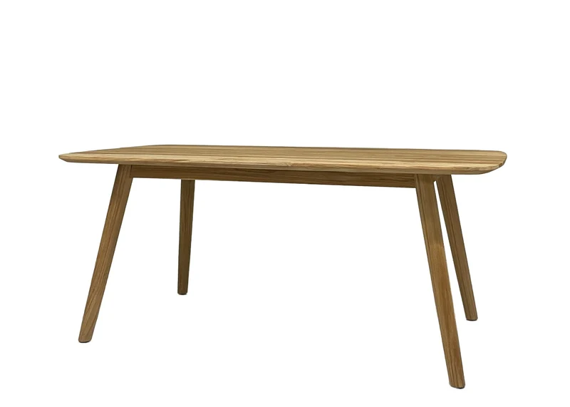 Gartentisch Teakholz Naturholz, Gartentisch outdoor Farbe Naturholz, Länge 180 cm