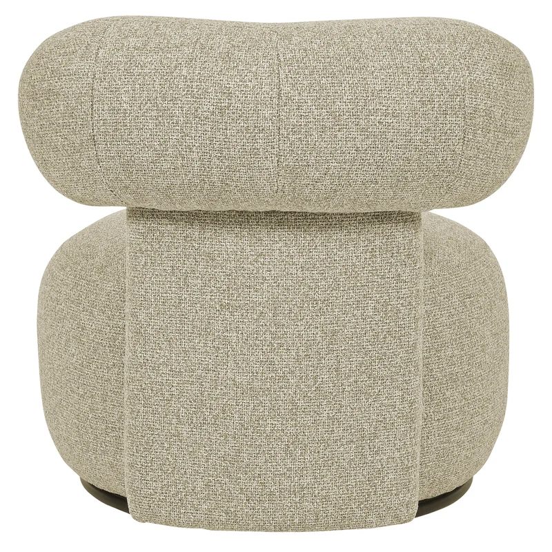 Sessel drehbar Farbe-Sand, Longe-Sessel drehbar, Breite 59 cm