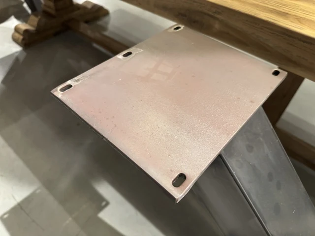 V Tischbeine Metall, V Tischgestell Metall, Tischfuß Metall