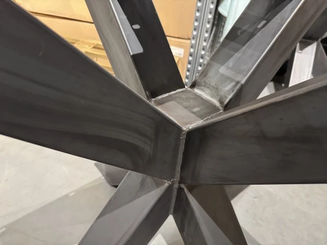 Tischbeine Spider Metall, Tischgestell Metall, Tischfuß Metall, Maße 100x100 cm