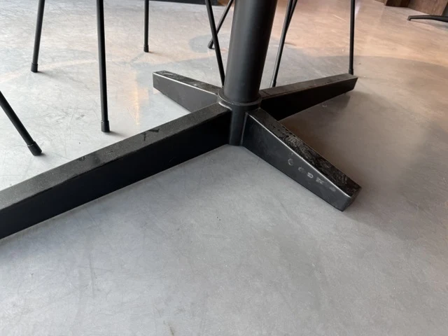 Esstisch Naturholz-Farbe oval, Tisch oval, Länge 220 cm