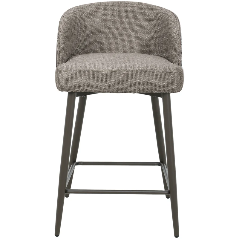 Barstuhl taupe, Barstuhl braun-taupe, Sitzhöhe 65 cm