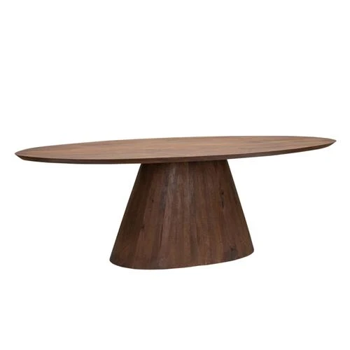 Esstisch braun oval, Tisch oval braun, Länge 240 cm