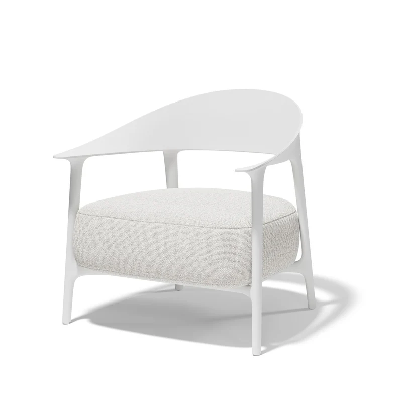Sofa weiß, Gartensofa weiß, Breite 172 cm