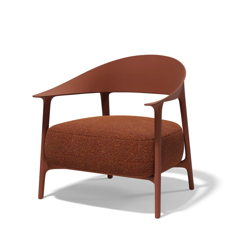 Sofa Terracotta, Gartensofa Farbe Rost, Breite 172 cm