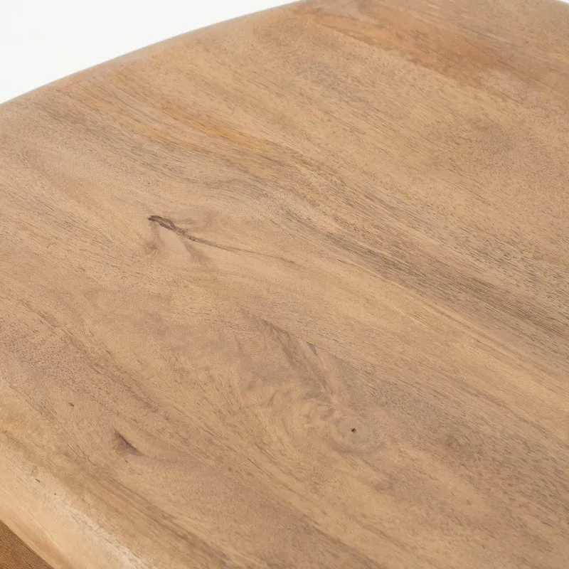 Couchtische ausziehbar-drehbar, Couchtisch Natur-Holz, Breite 100 cm
