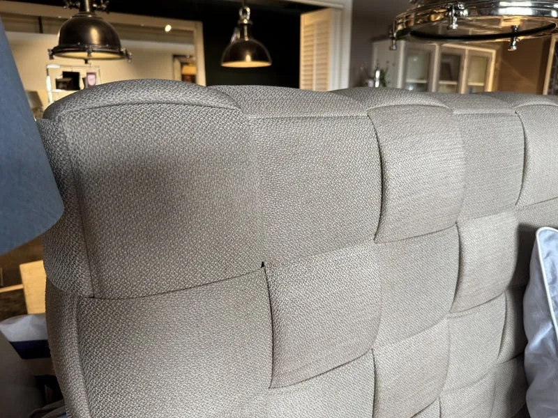 Bett beige mit Stauraum, Polsterbett mit Stauraum, Breite 180 cm