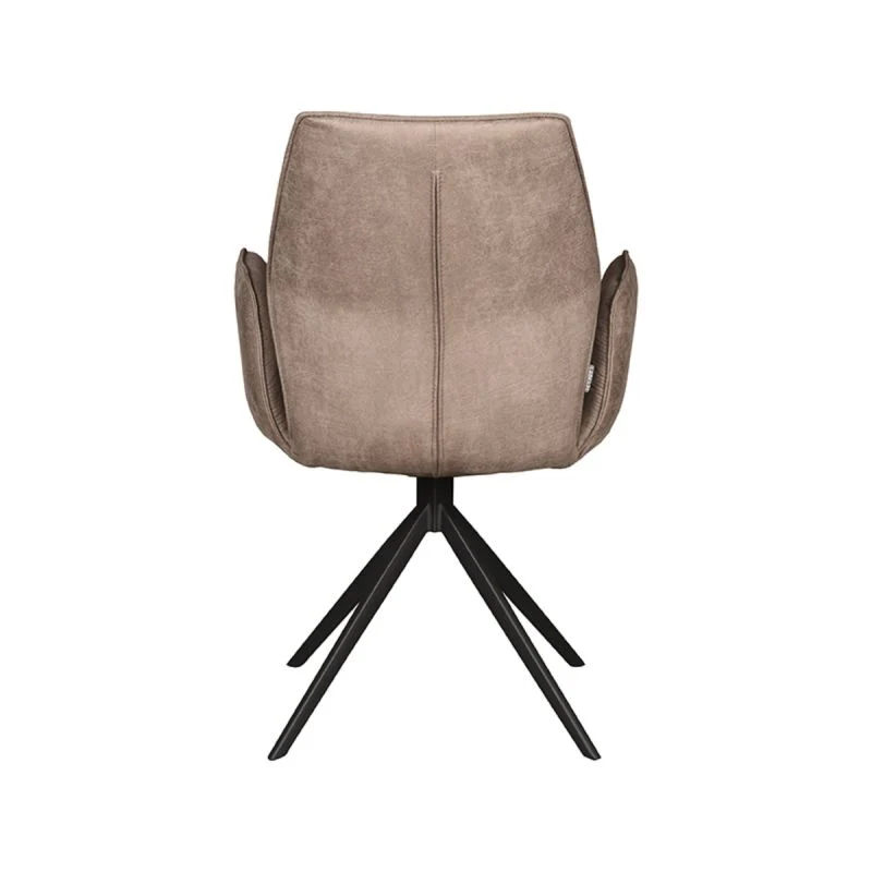 Stuhl taupe drehbar, drehbarer Esszimmerstuhl taupe