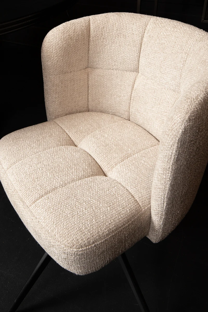 Stuhl beige, Stuhl mit Armlehne Farbe beige