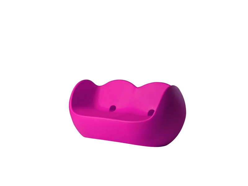 Gartensofa pink, Gartenbank pink, Outdoor Sofa lila