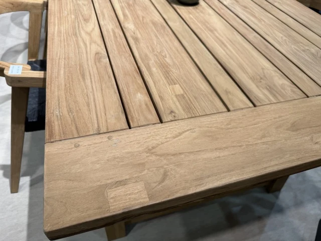 Gartentisch Teakholz, Gartentisch Holz, Länge 260 cm