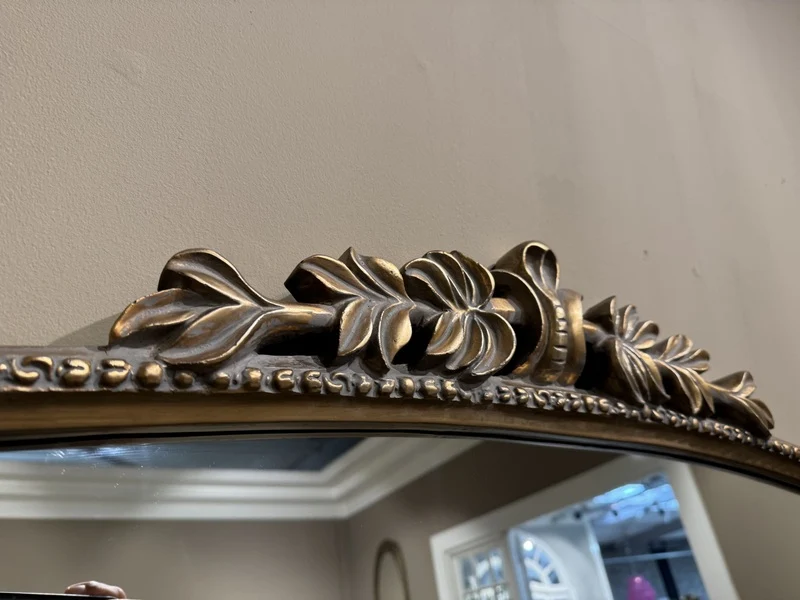 Wandspiegel XXL, Spiegel Antikgold, Wandspiegel Antikgold, Breite 165 cm