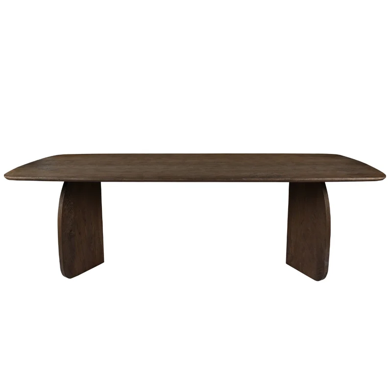 Tisch braun Holz massiv, Esstisch braun Holz, Länge 280 cm