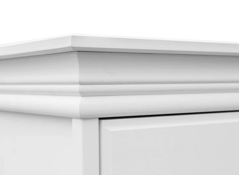 Landhaus Sideboard Toskania aus Massivholz in weiß