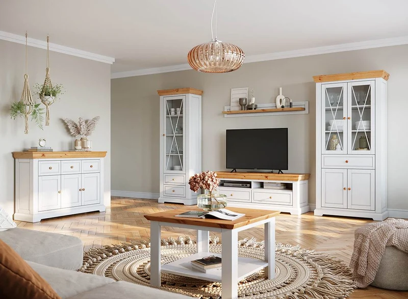 Wandbrett aus Massivholz | Regal Marone Elite
