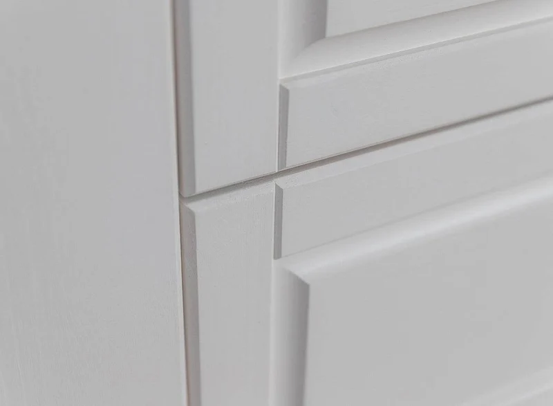 Kleines Sideboard aus Massivholz | Zweitürige Kommode Marone Elite mit Schubladen