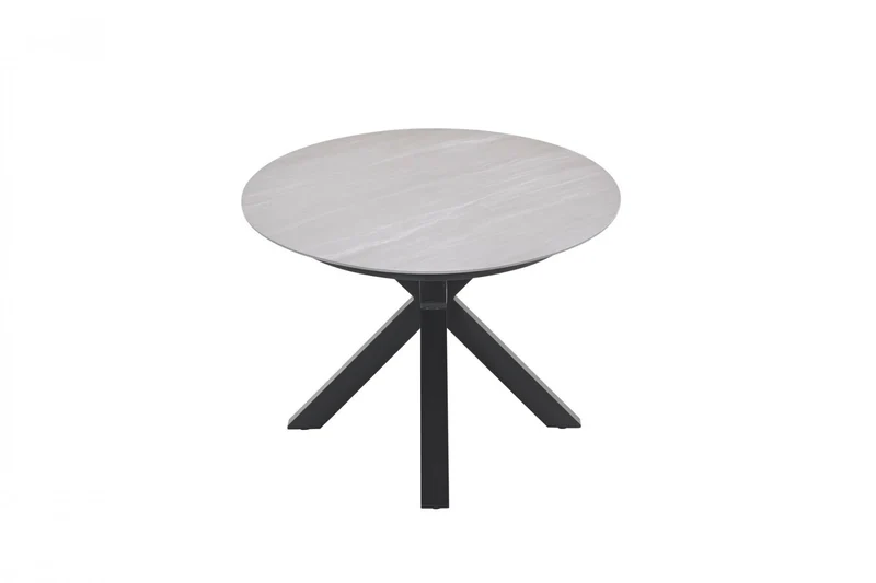 Gartentisch oval grau-taupe, Gartentisch Keramik-Verbundstoff anthrazit, Länge 230 cm