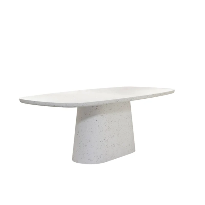 Esstisch weiß, Tisch weiß, Länge 220 cm